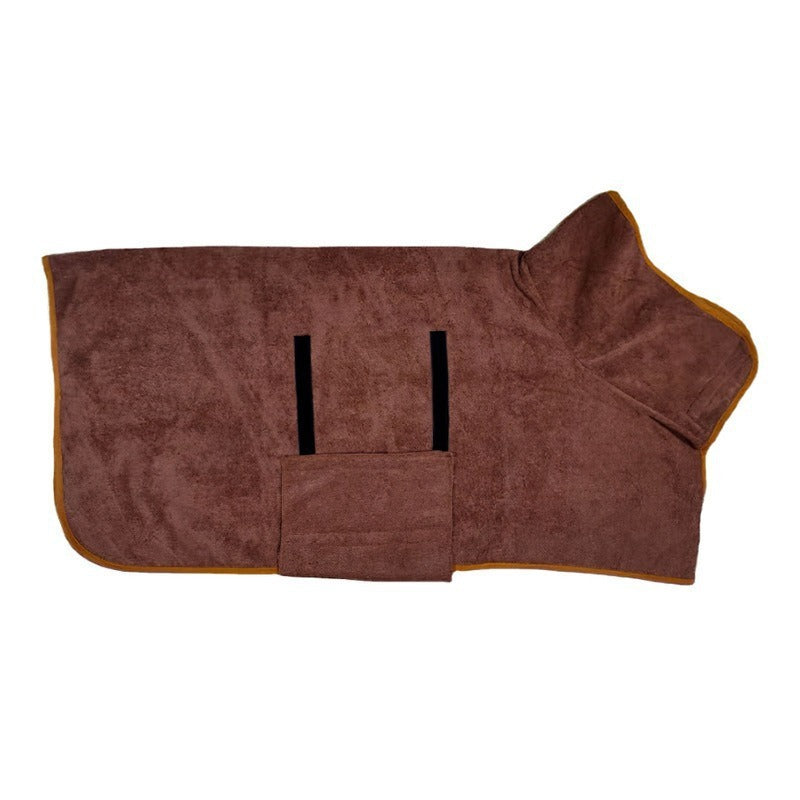 Pet Drying Robe – Super Absorbent, Full-Body Wrap