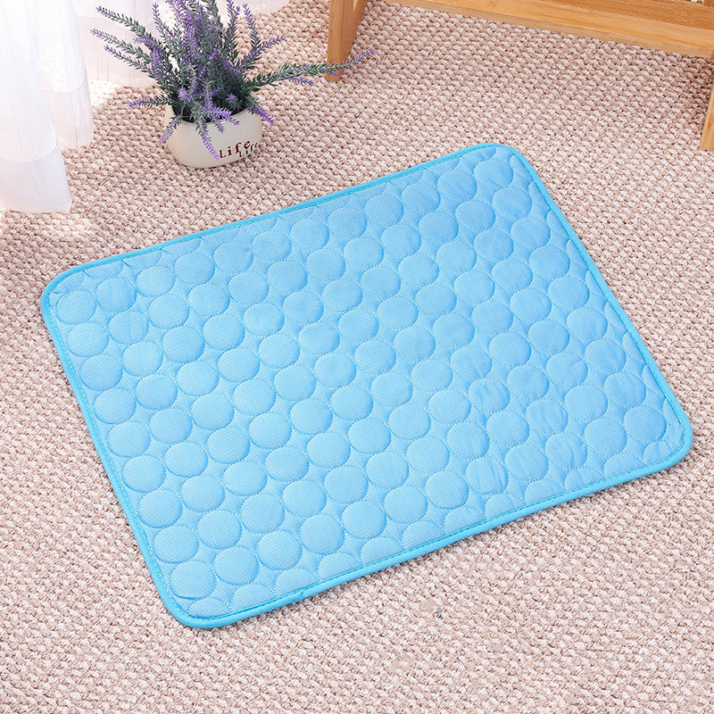 Pet Ice Silk Cooling Mat | Summer Sleep Pad for Dogs & Cats