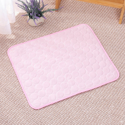 Pet Ice Silk Cooling Mat | Summer Sleep Pad for Dogs & Cats