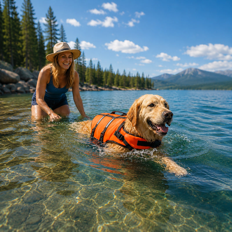 Dog Life Jacket – Keep Your Furry Friend Safe During Swimming, Boating & Summer Adventures