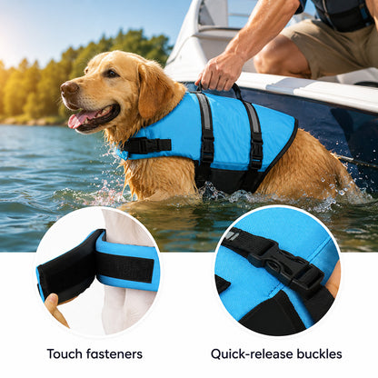 Dog Life Jacket – Keep Your Furry Friend Safe During Swimming, Boating & Summer Adventures