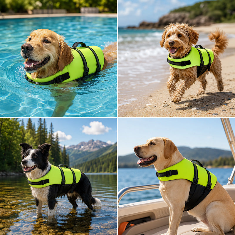 Dog Life Jacket – Keep Your Furry Friend Safe During Swimming, Boating & Summer Adventures