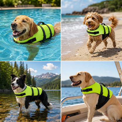 Dog Life Jacket – Keep Your Furry Friend Safe During Swimming, Boating & Summer Adventures