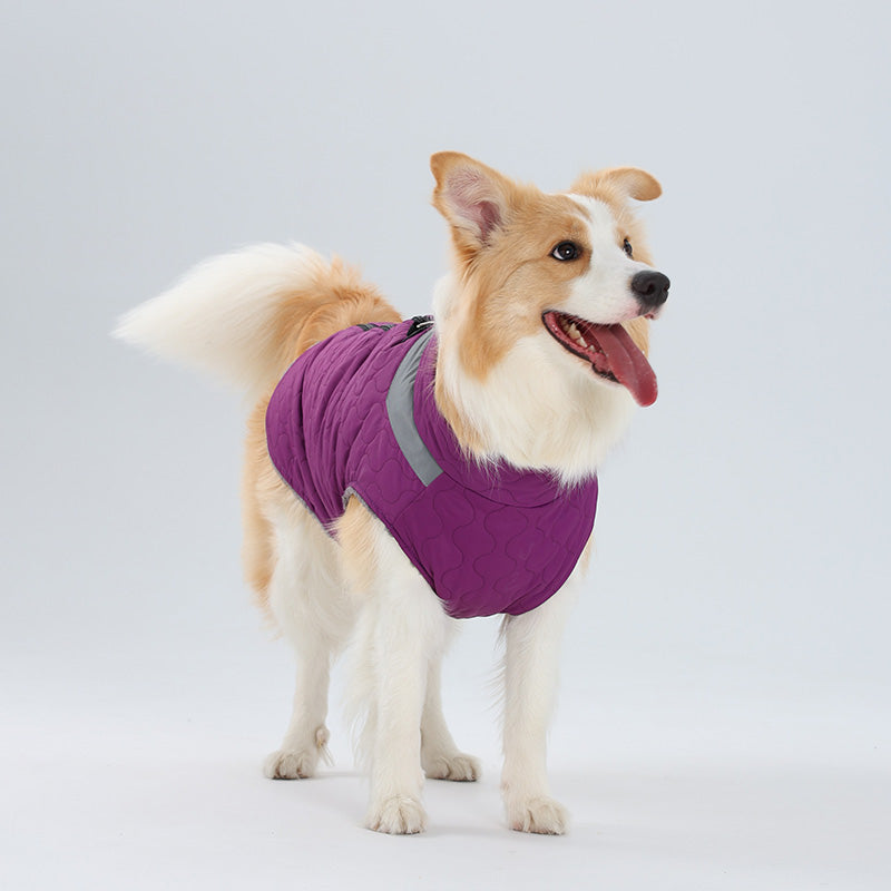 Warm Quilted Winter Dog Coat