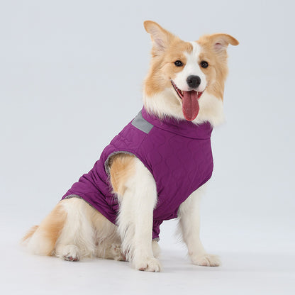 Warm Quilted Winter Dog Coat