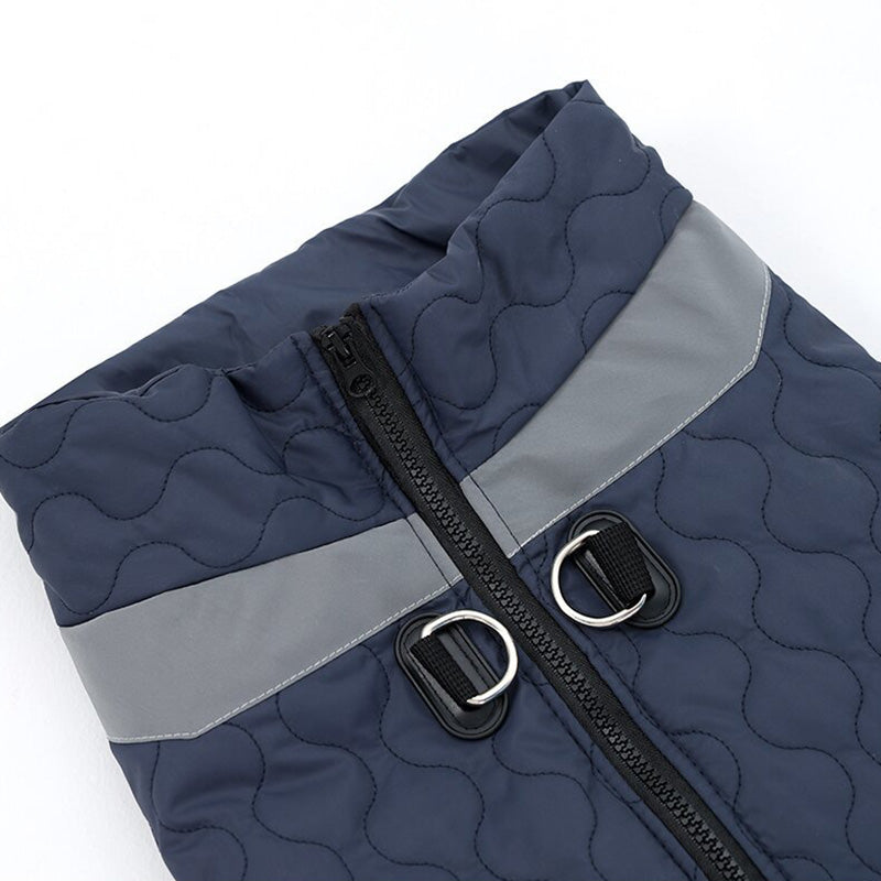 Warm Quilted Winter Dog Coat