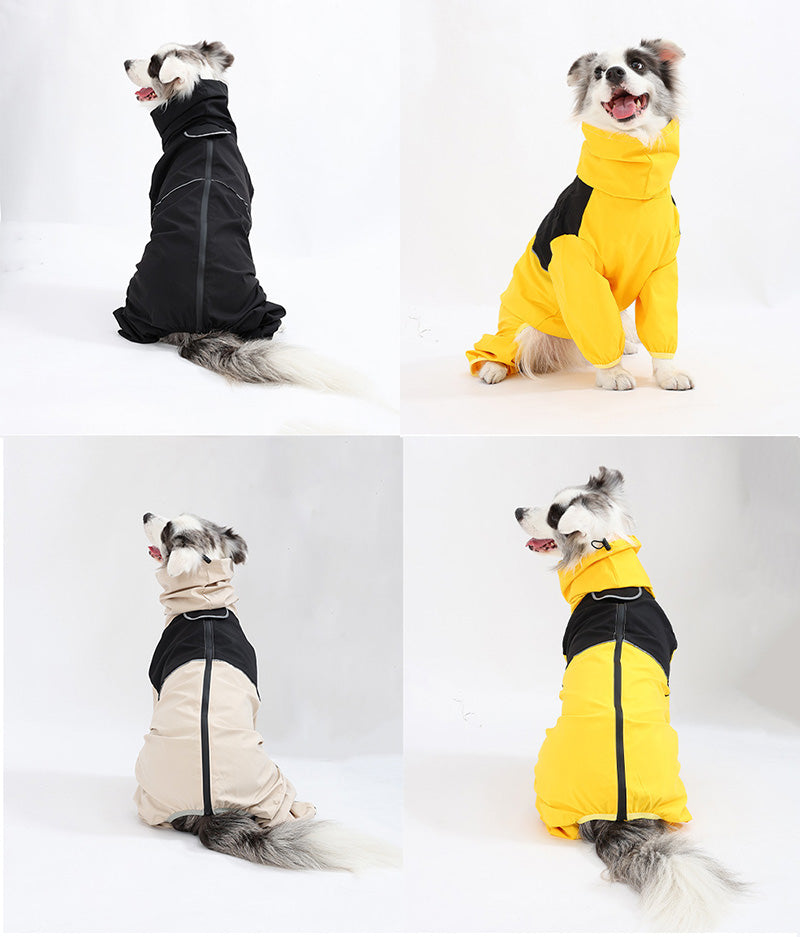 Waterproof Dog Rain Suit | Full-Body Rain & Mud Protection