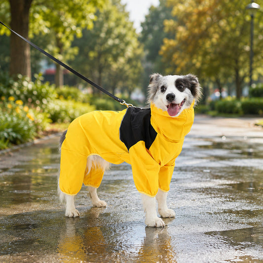 Waterproof Dog Rain Suit | Full-Body Rain & Mud Protection