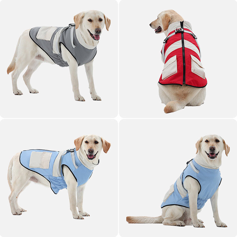 Fleece-Lined Outdoor Dog Vest