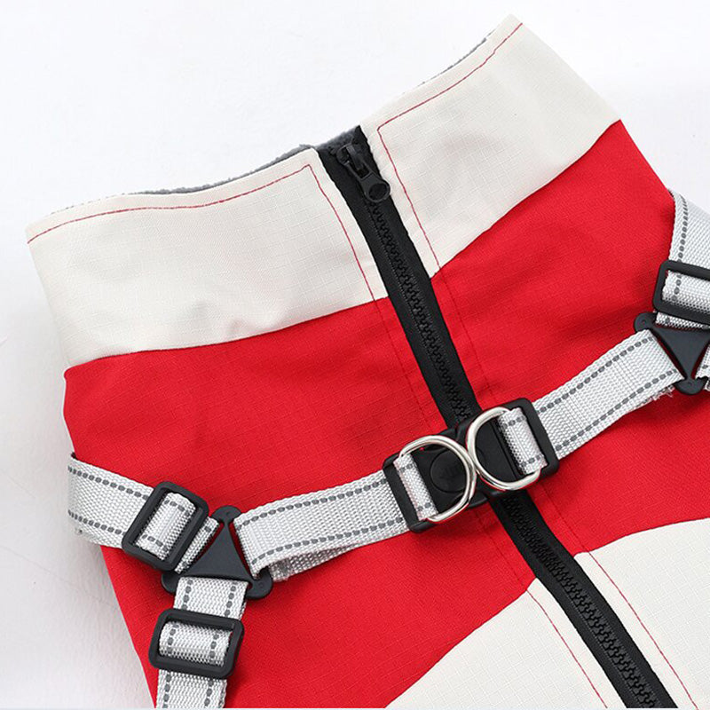 Fleece-Lined Outdoor Dog Vest