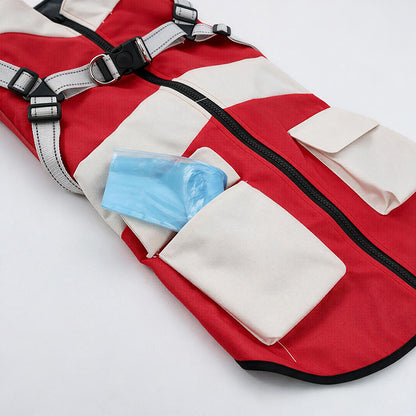 Fleece-Lined Outdoor Dog Vest