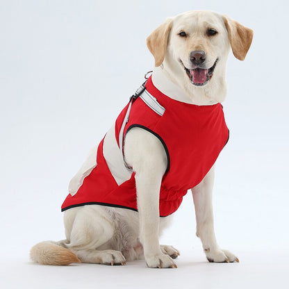 Fleece-Lined Outdoor Dog Vest