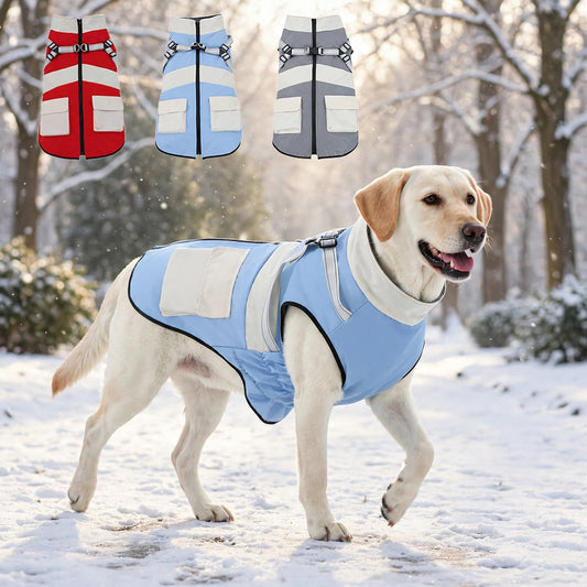 Fleece-Lined Outdoor Dog Vest