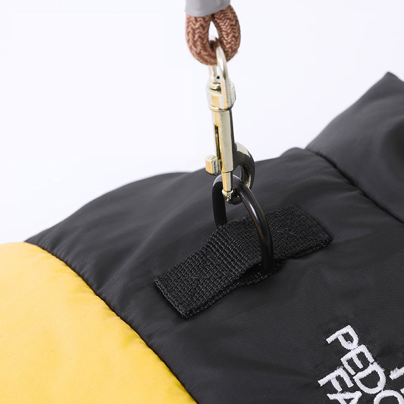 Dog Winter Coat with Reflective Details