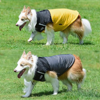 Dog Winter Coat with Reflective Details