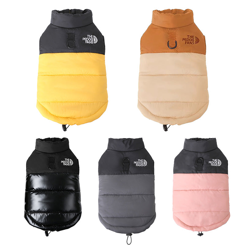 Dog Winter Coat with Reflective Details