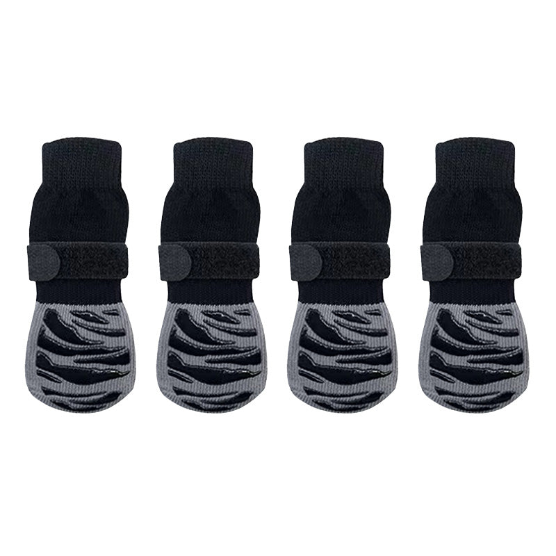 Non-Slip Dog Socks with Paw Grips