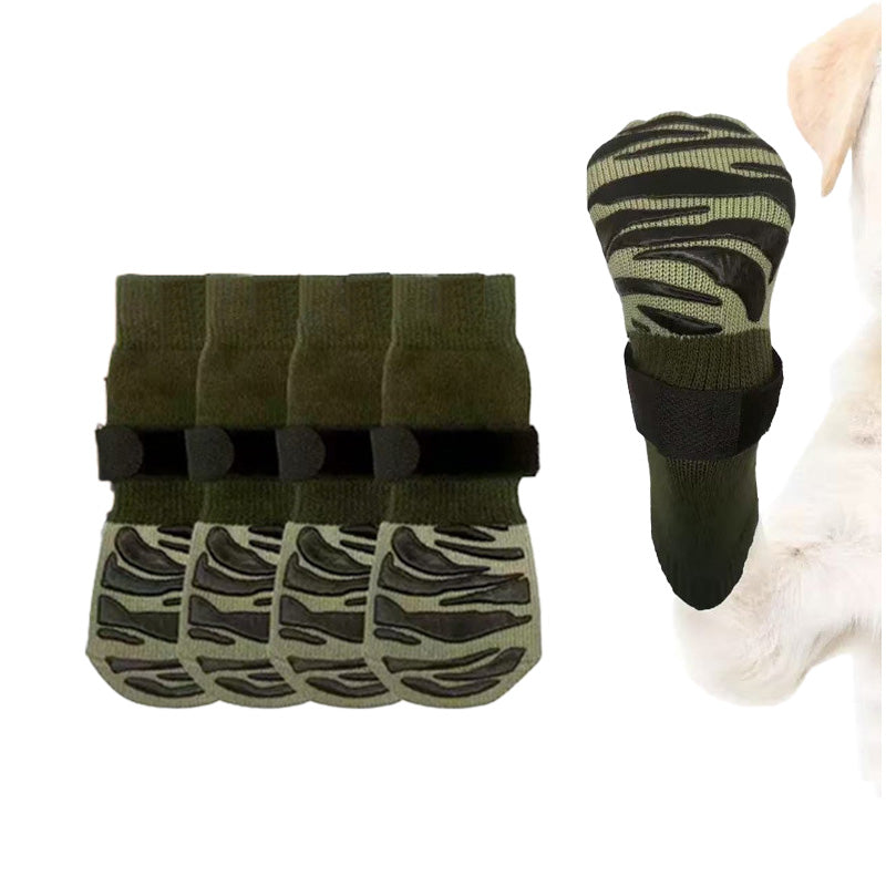 Non-Slip Dog Socks with Paw Grips