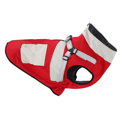 Fleece-Lined Outdoor Dog Vest