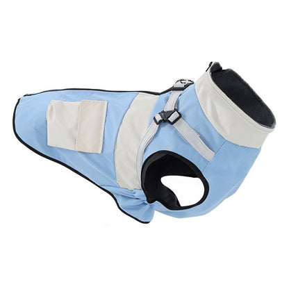 Fleece-Lined Outdoor Dog Vest