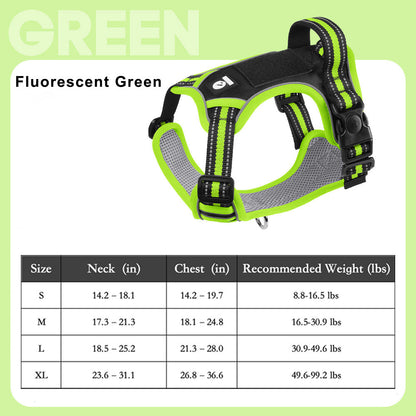 No-Pull Step-In Dog Harness – Adjustable Reflective Padded Vest