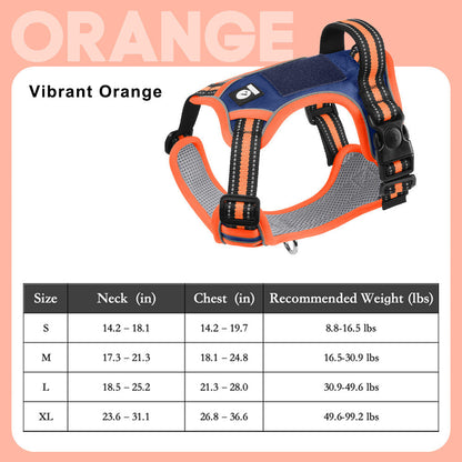 No-Pull Step-In Dog Harness – Adjustable Reflective Padded Vest