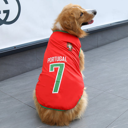 Dog Fan Jerseys (Soccer & Basketball Teams)
