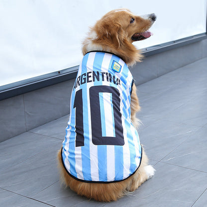 Dog Fan Jerseys (Soccer & Basketball Teams)
