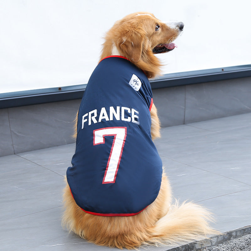 Dog Fan Jerseys (Soccer & Basketball Teams)