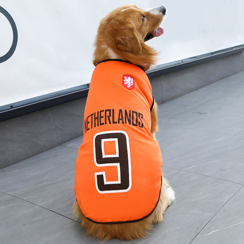 Dog Fan Jerseys (Soccer & Basketball Teams)