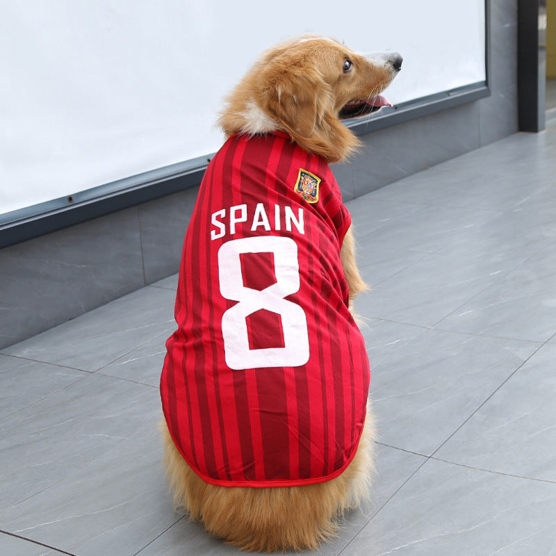 Dog Fan Jerseys (Soccer & Basketball Teams)
